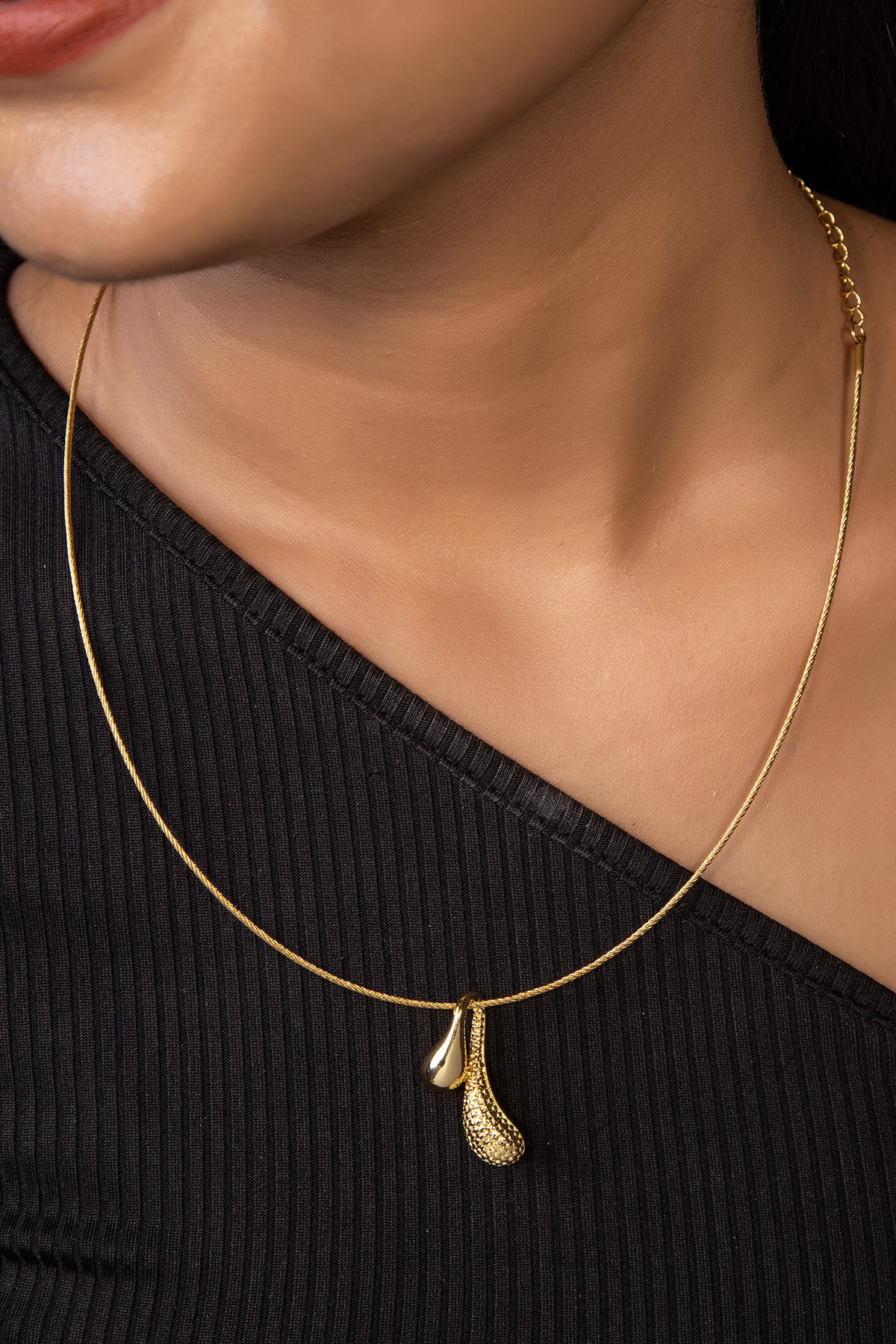 Buy Crystal Rain Drop Pendant Set by Beauty Spot Jewellery for Women online at ScrollnShops